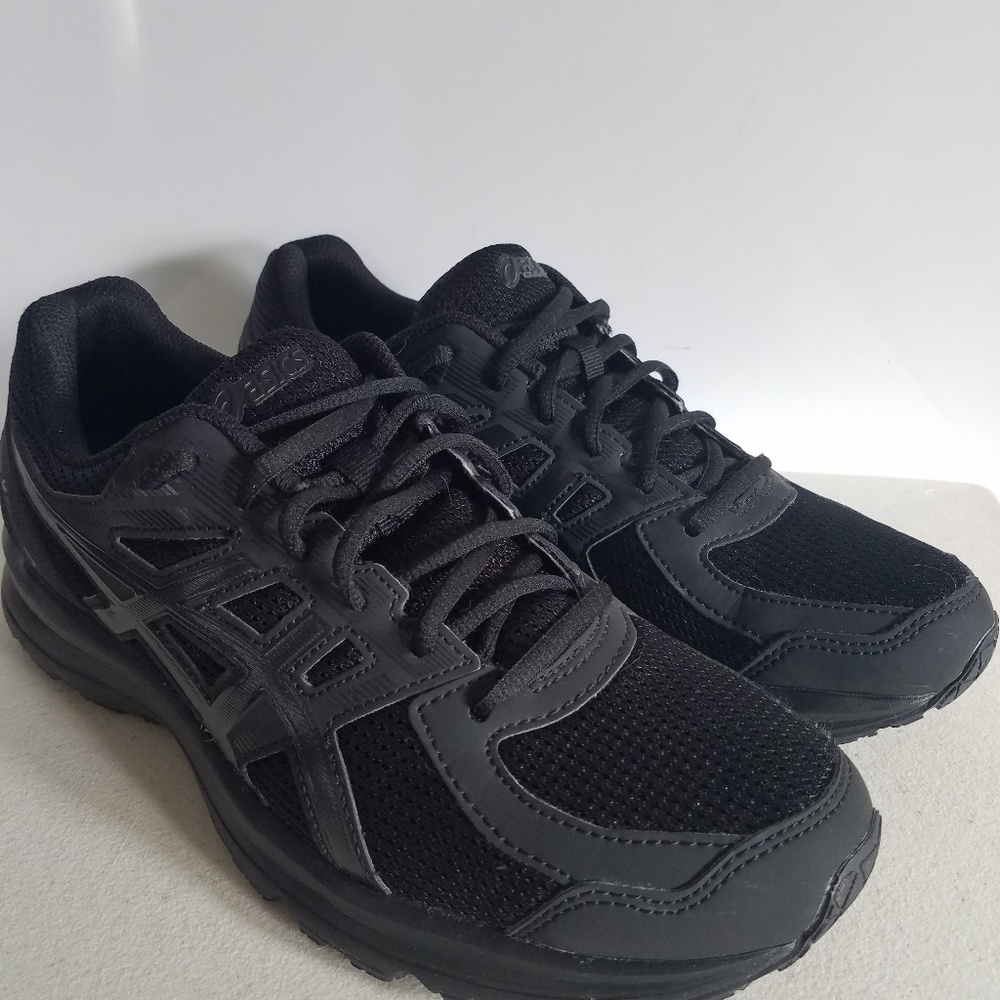 ASICS BLACK TENNIS SHOES Size 9